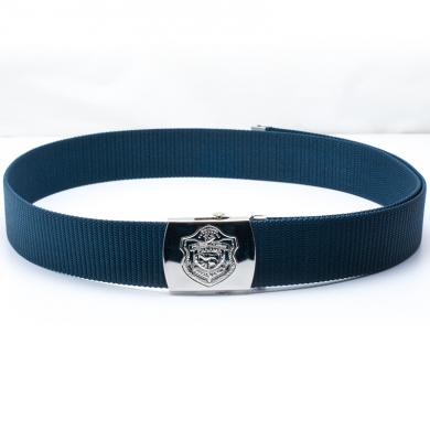 Panama Military Navy Blue Nylon Belt  