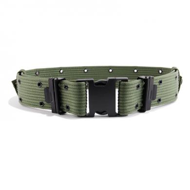 Custom 100% Cotton Green  Morocco Military WEB  Belt 