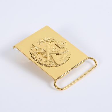 Customized High Quality 60MM Golden Jordan  Military Buckle 