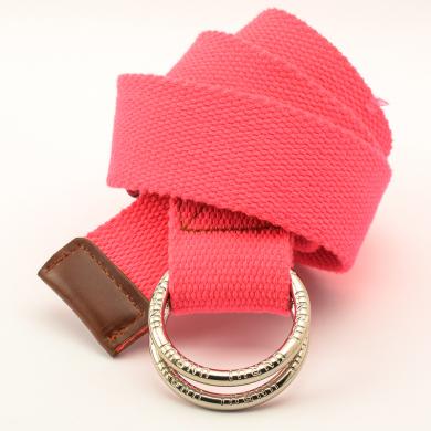  Custom Double O ring Polyester Webbing Belt  