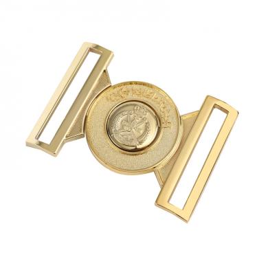 High Quality Custom Saudi Arabia Police Brass Belt Buckle 