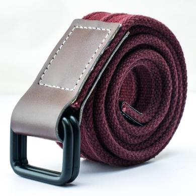 Double D Ring Canvas Belt 