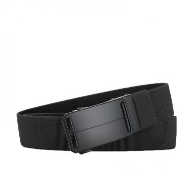  Nylon Men Leisure Webbing Ratchet  Fashion Stretch Belt 